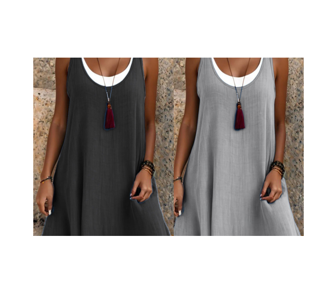 Gabrielle | Vestido Efecto Dos Piezas con Diseño en Capas y Estilo Elegante