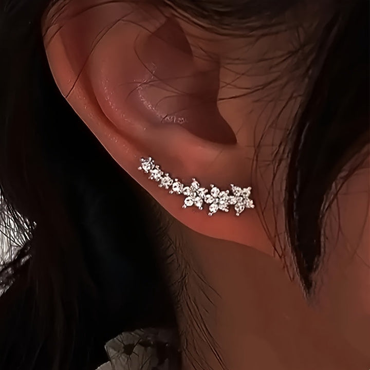 Soreya | Aretes Florales Elegantes con Estilo Atemporal