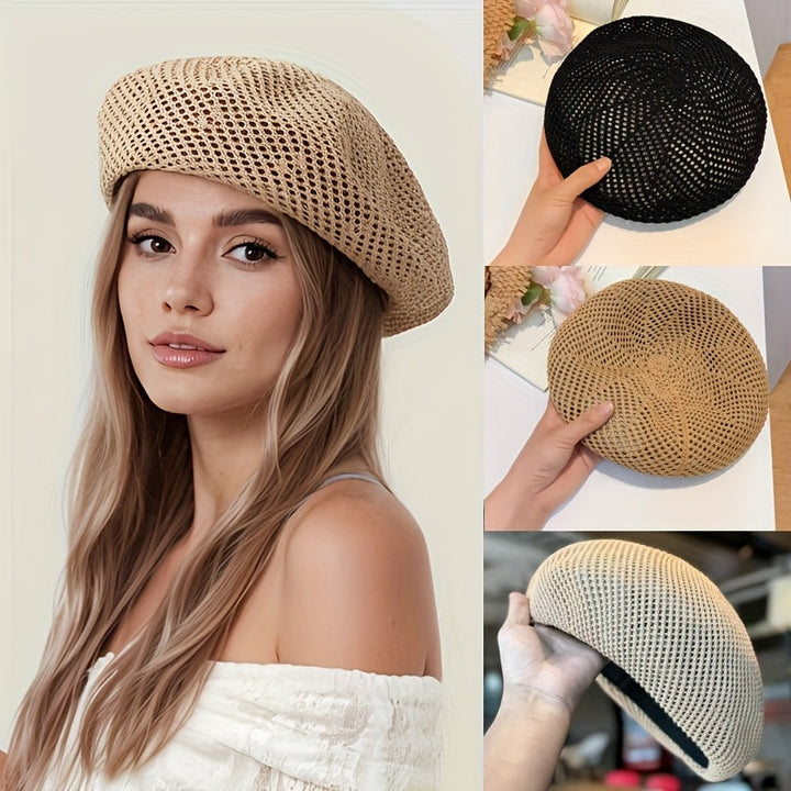Livia | Boina Vintage Transpirable para Mujer con Estilo Artístico