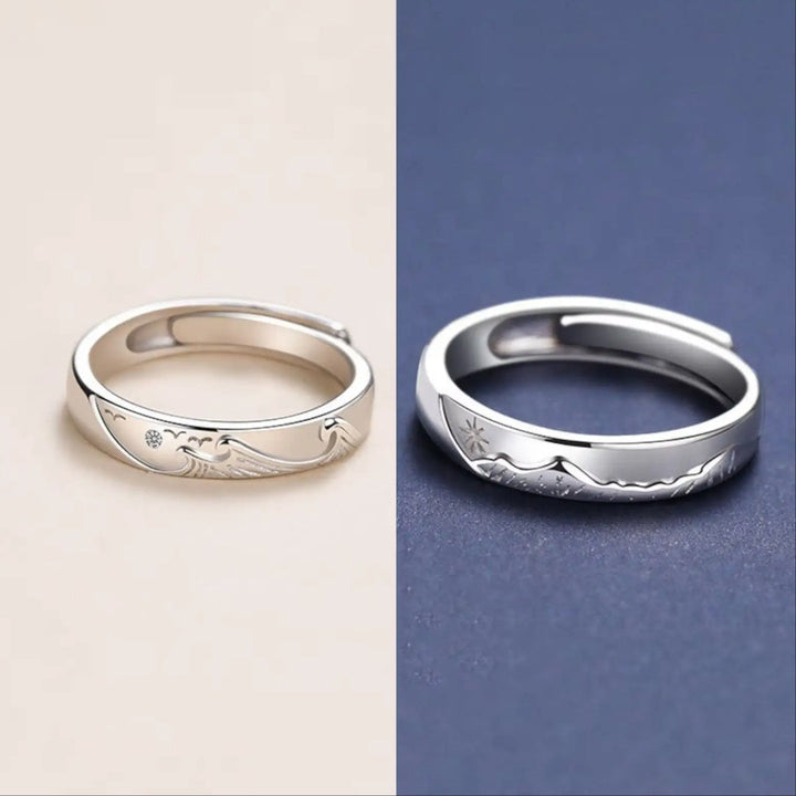 Annabelle | Anillo Ajustable Mar y Montaña