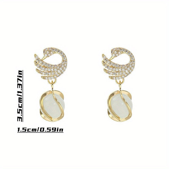 Adelina |  Aretes Colgantes Elegantes con Diseño Clásico y Sofisticado