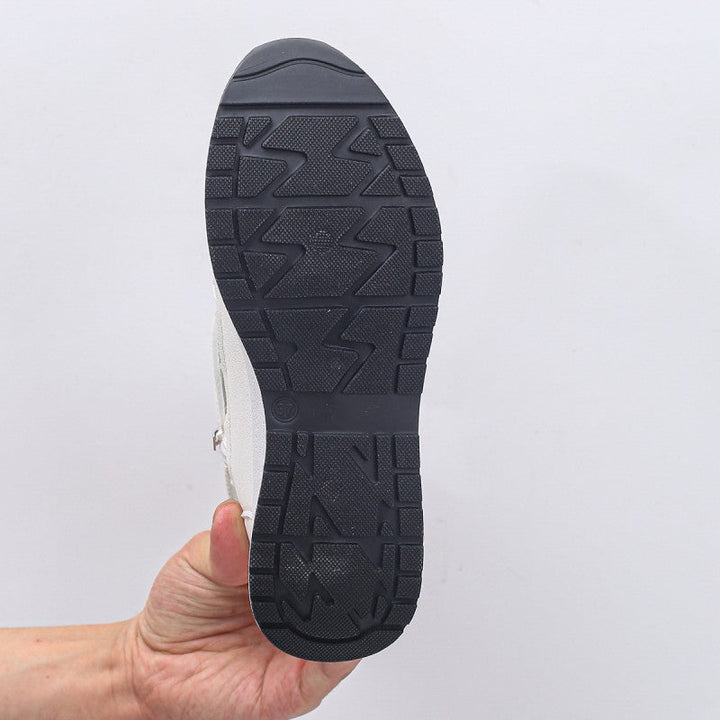 Falira | Cómodas sandalias ligeras con cuña y cremallera lateral