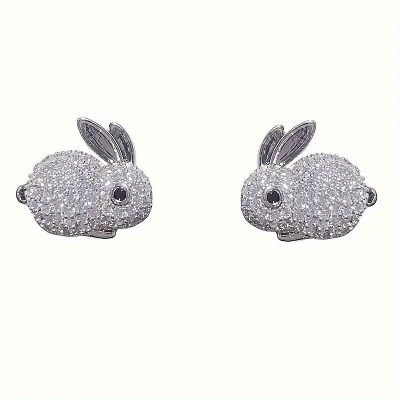 Agatha | Aretes de Conejo con Diseño Encantador y Toque Divertido