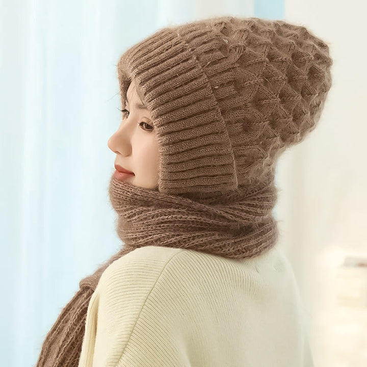 Solmira | Gorro y Bufanda Cortaviento Polar