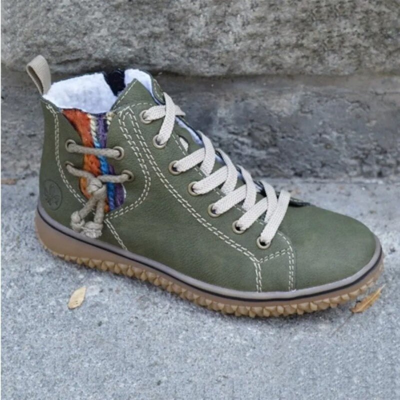 Raviennea | Botines Ortopédicos Estilo Vintage Resistentes al Agua