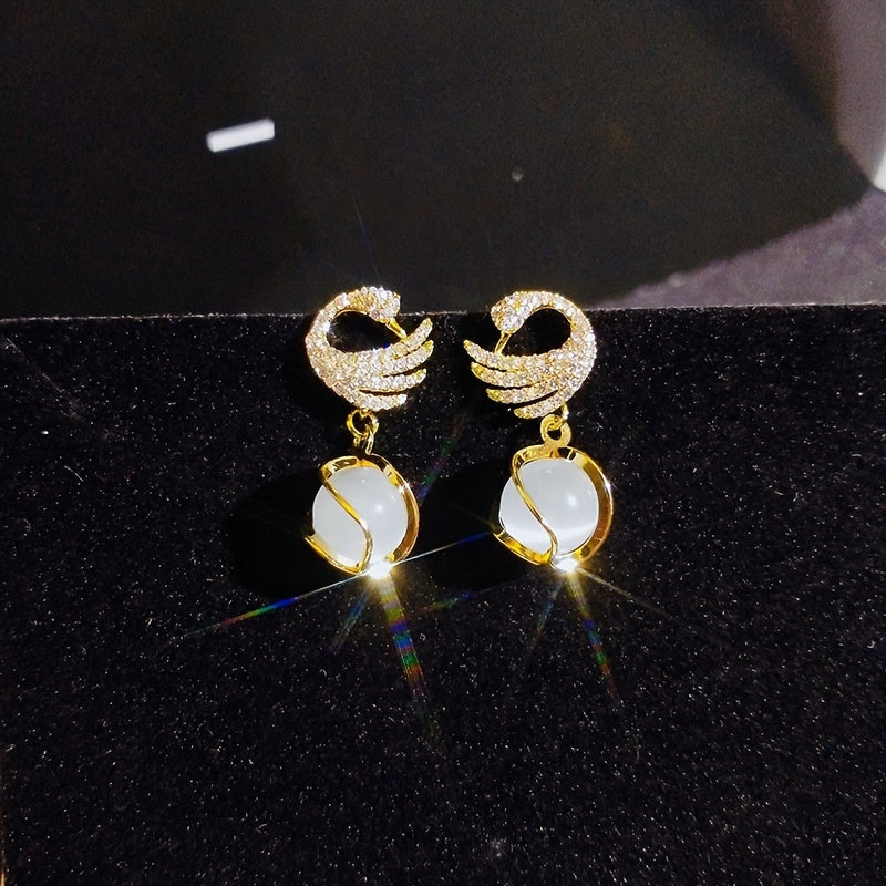 Adelina |  Aretes Colgantes Elegantes con Diseño Clásico y Sofisticado