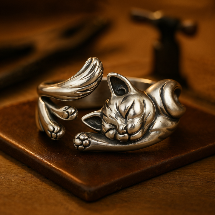 Velisse | Anillo retro sofisticado con toque romántico