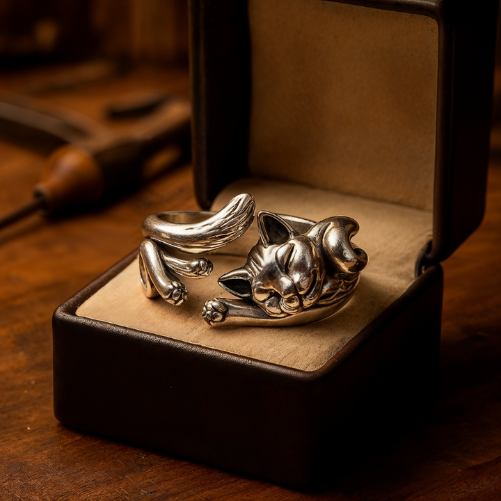 Velisse | Anillo retro sofisticado con toque romántico