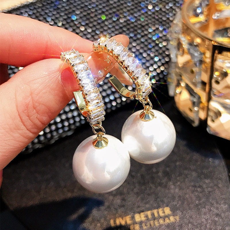 Joreline | Pendientes Crystal Pearl