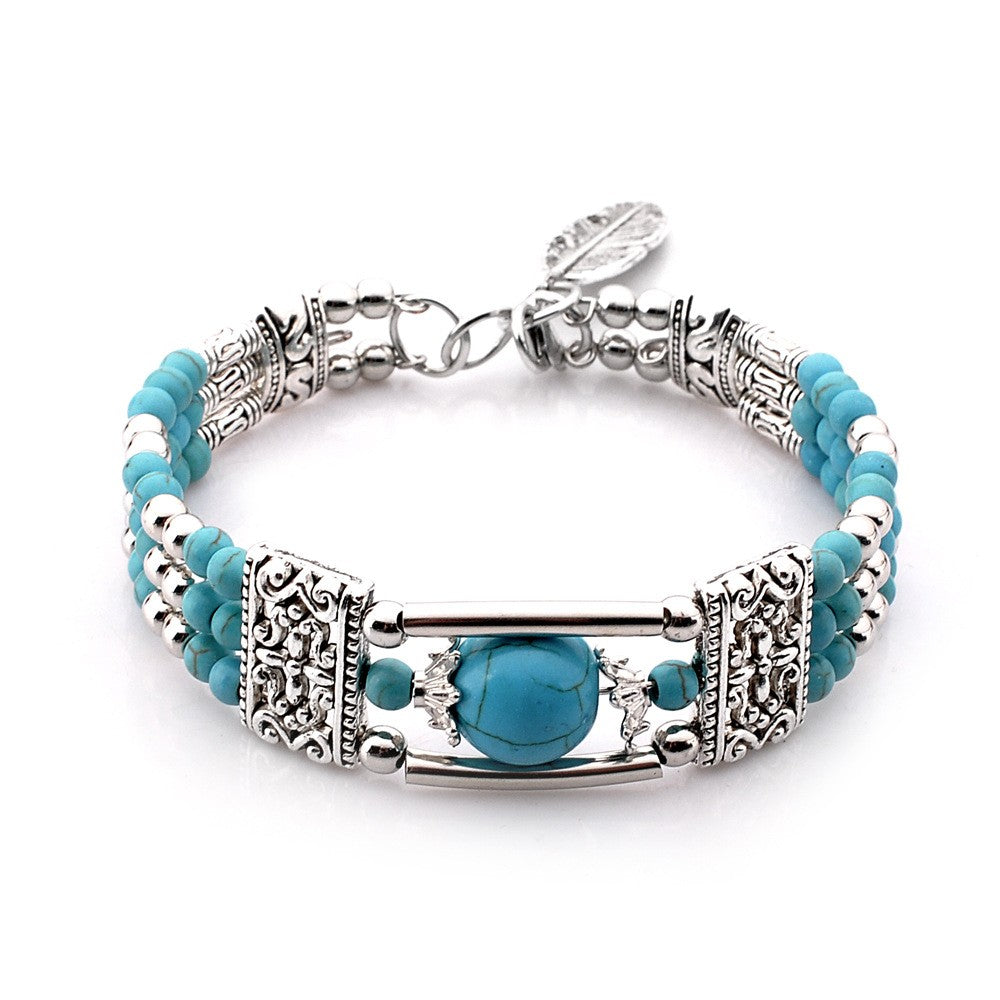 Jessae | Pulsera de Piedras Naturales con Estilo Artesanal y Energía Natural