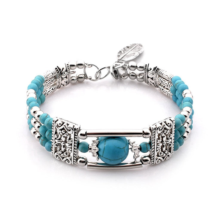 Jessae | Pulsera de Piedras Naturales con Estilo Artesanal y Energía Natural
