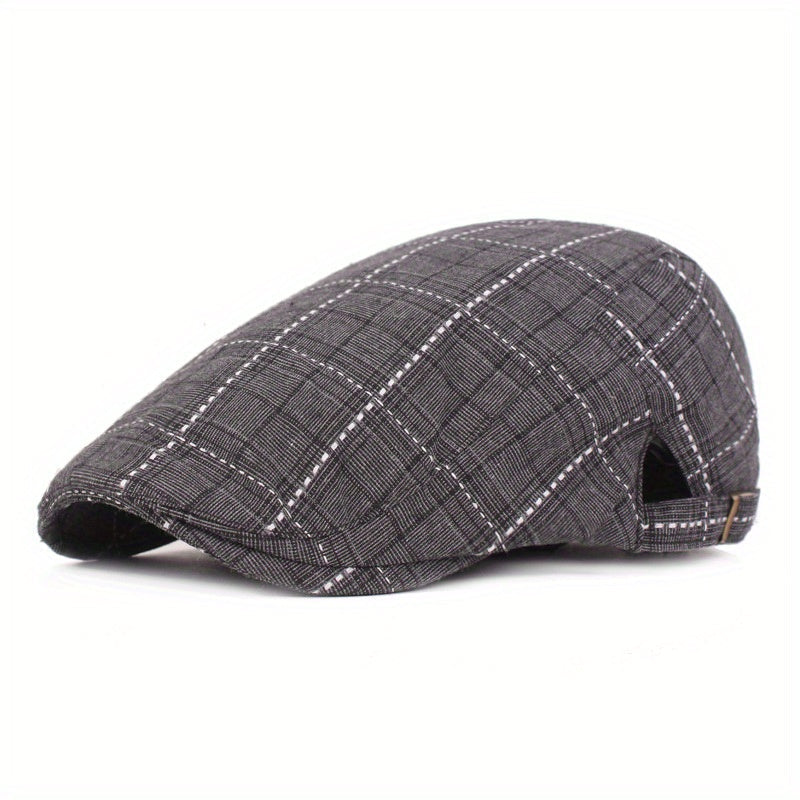 Korevik | Gorro a Cuadros de Estilo Urbano para Hombre y Mujer
