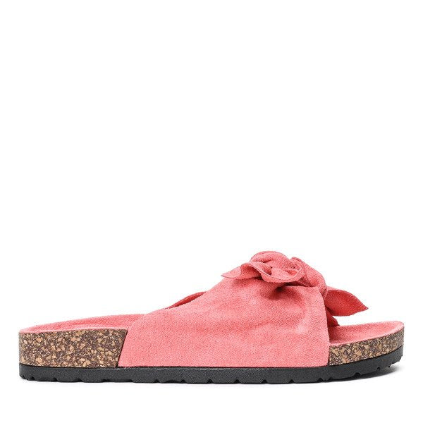 Isla | Chanclas Rosas para Mujer con Lazo y Estilo Veraniego