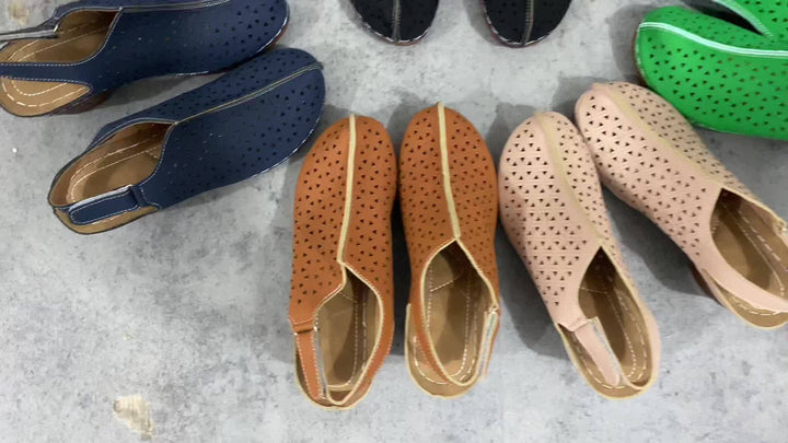 Korae | Sandalias de Tacón con Correas Ajustables y Diseño Calado