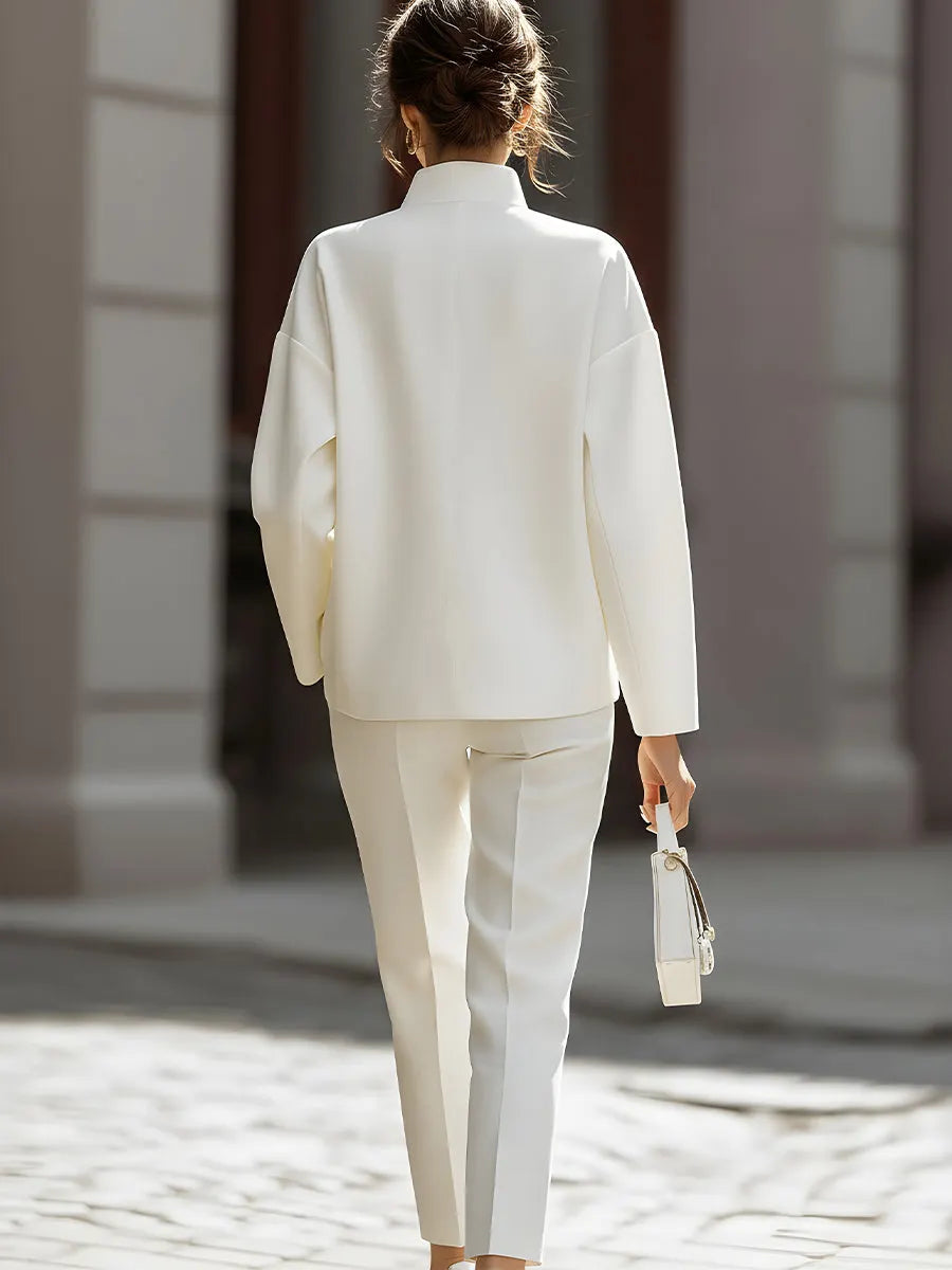Irene | Conjunto de Camisa Oversize y Pantalón Sastre