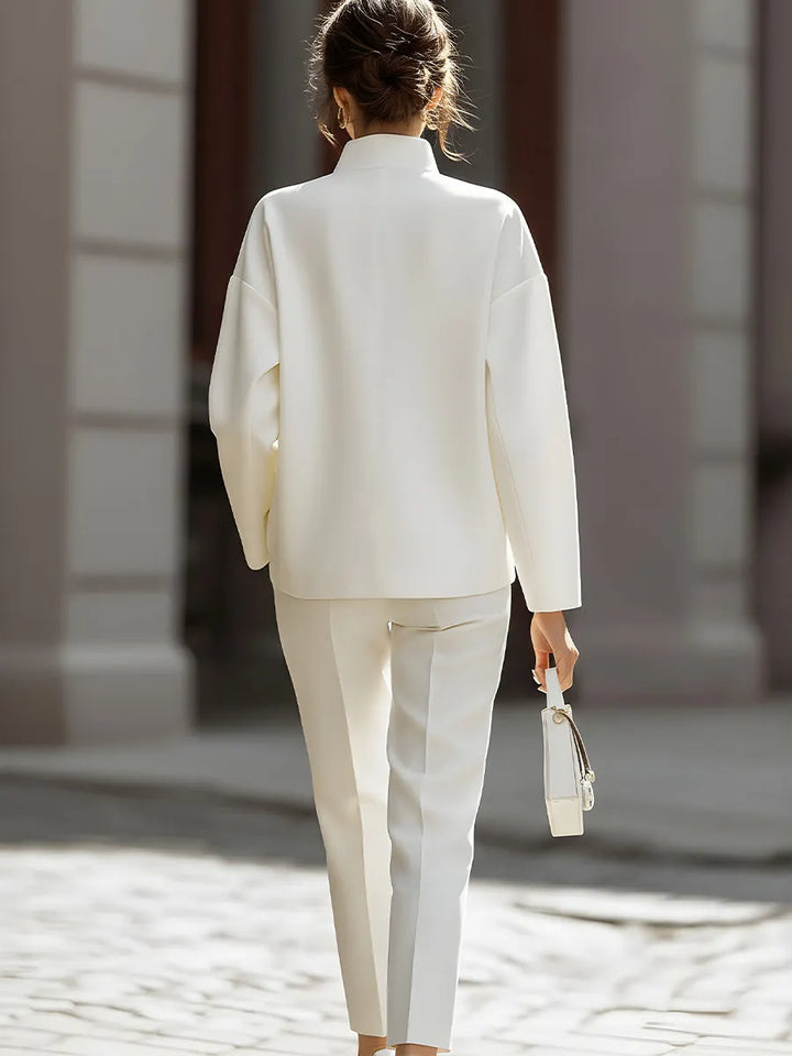 Irene | Conjunto de Camisa Oversize y Pantalón Sastre