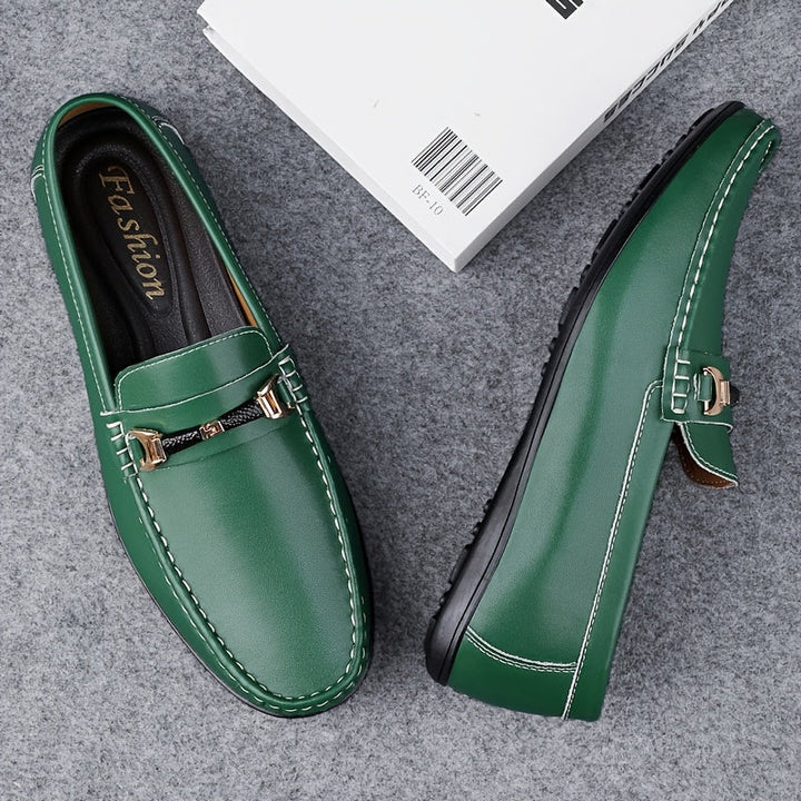 Kryven | Mocasines de Conducción para Hombre con Acabado Premium y Estilo Ejecutivo