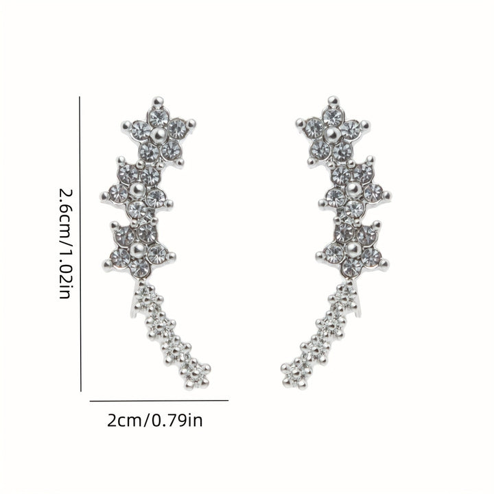 Soreya | Aretes Florales Elegantes con Estilo Atemporal
