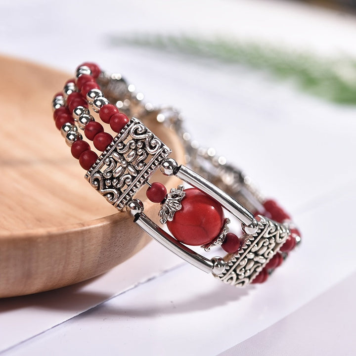 Jessae | Pulsera de Piedras Naturales con Estilo Artesanal y Energía Natural