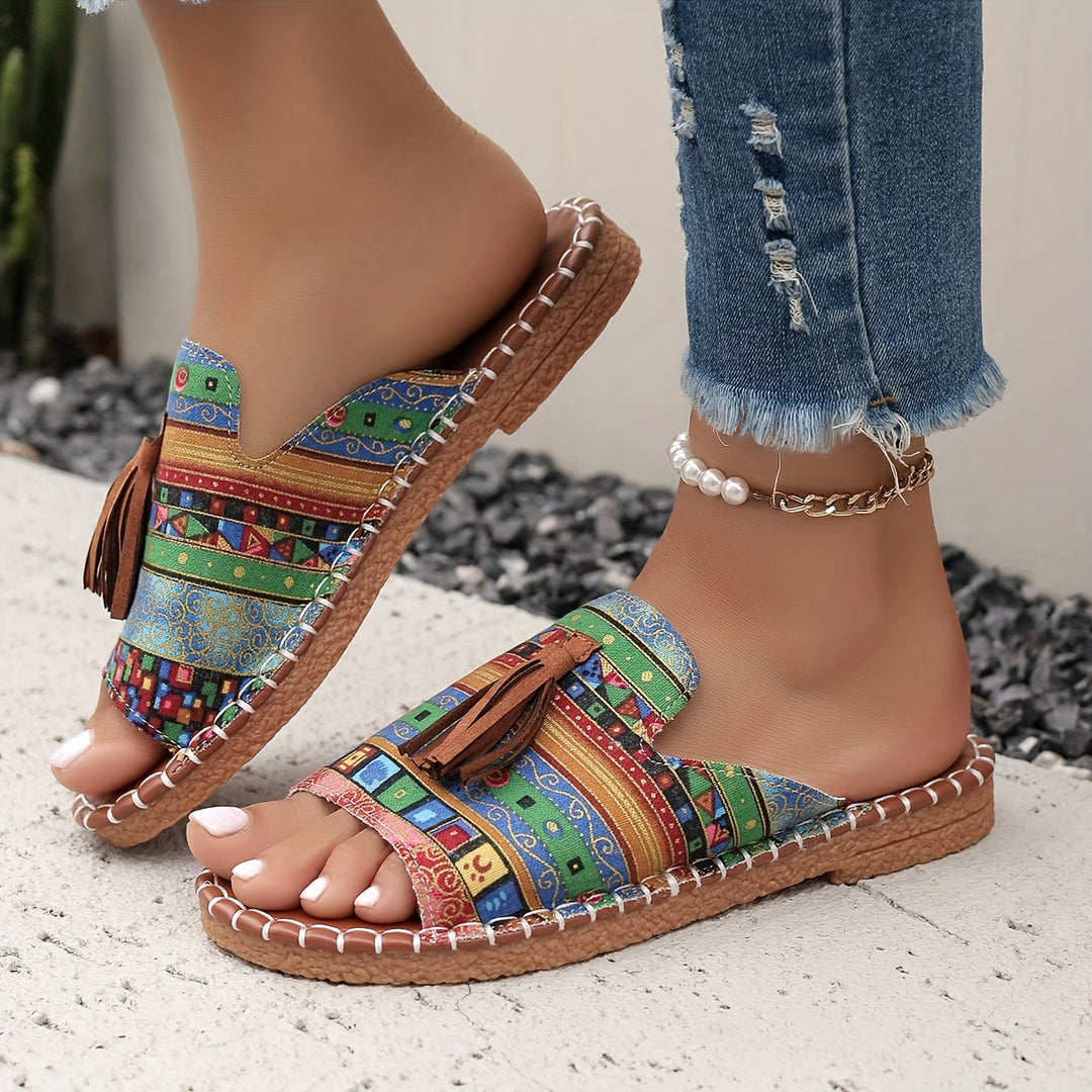 Rosaline | Mocasines Bohemios con Flecos y Comodidad Artesanal