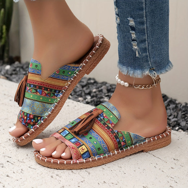 Rosaline | Mocasines Bohemios con Flecos y Comodidad Artesanal