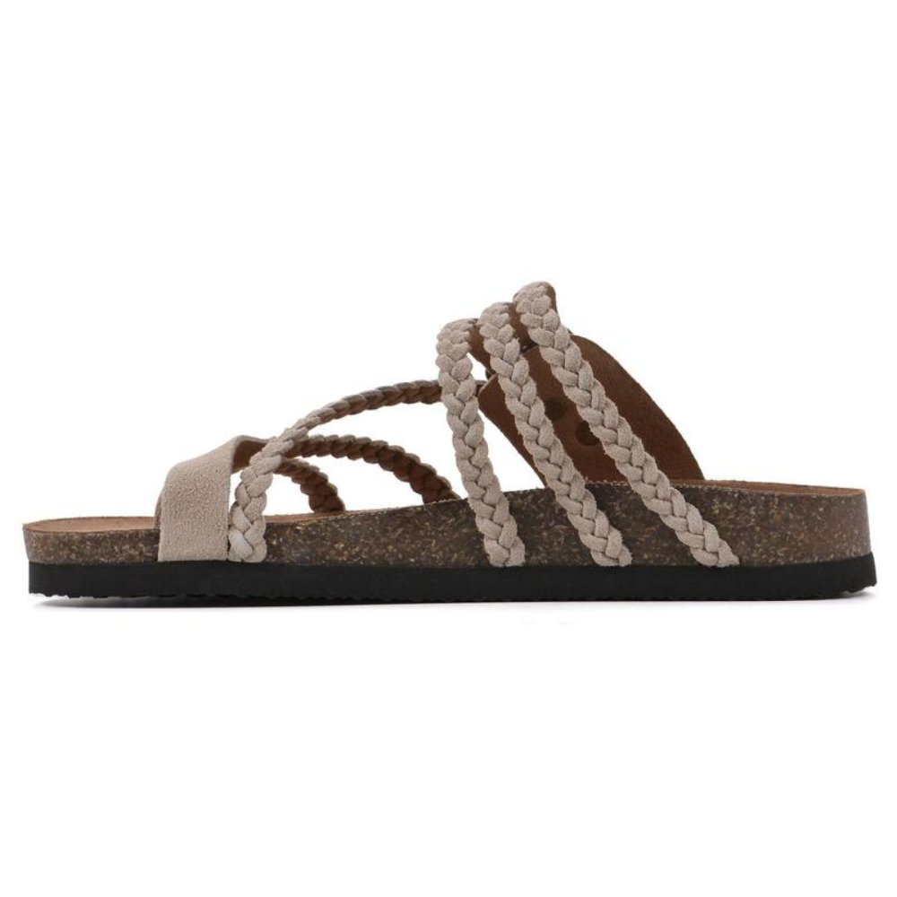 Pixith | Sandalias de corcho trenzadas