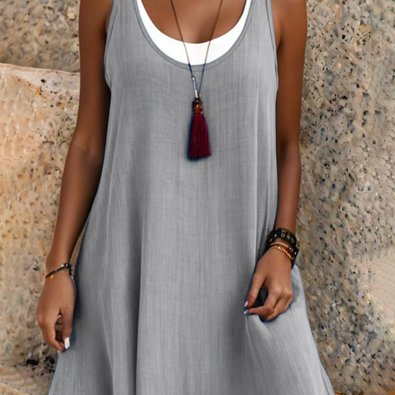 Gabrielle | Vestido Efecto Dos Piezas con Diseño en Capas y Estilo Elegante