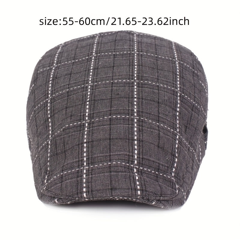 Korevik | Gorro a Cuadros de Estilo Urbano para Hombre y Mujer