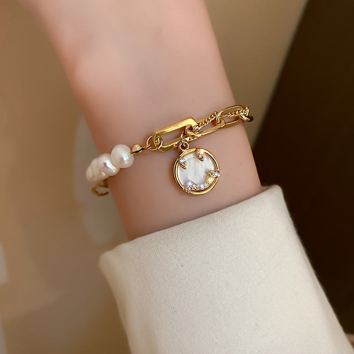 Wrenna | Pulsera Elegante de Perlas Naturales con Estilo de Lujo