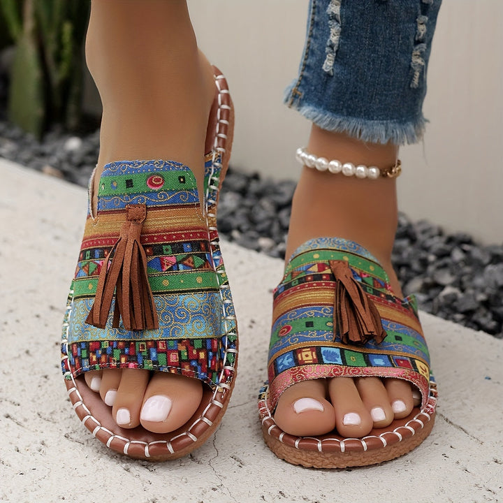 Rosaline | Mocasines Bohemios con Flecos y Comodidad Artesanal