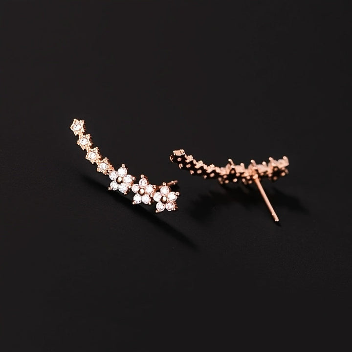Soreya | Aretes Florales Elegantes con Estilo Atemporal