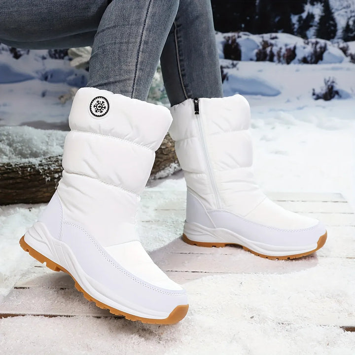 Maristella | Botas de Nieve de Media Caña con Forro Cálido y Suela Antideslizante