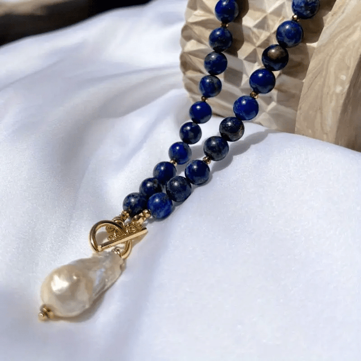 Havento | Collar Barroco Bohemio con Perlas y Detalles en Tonos Joya