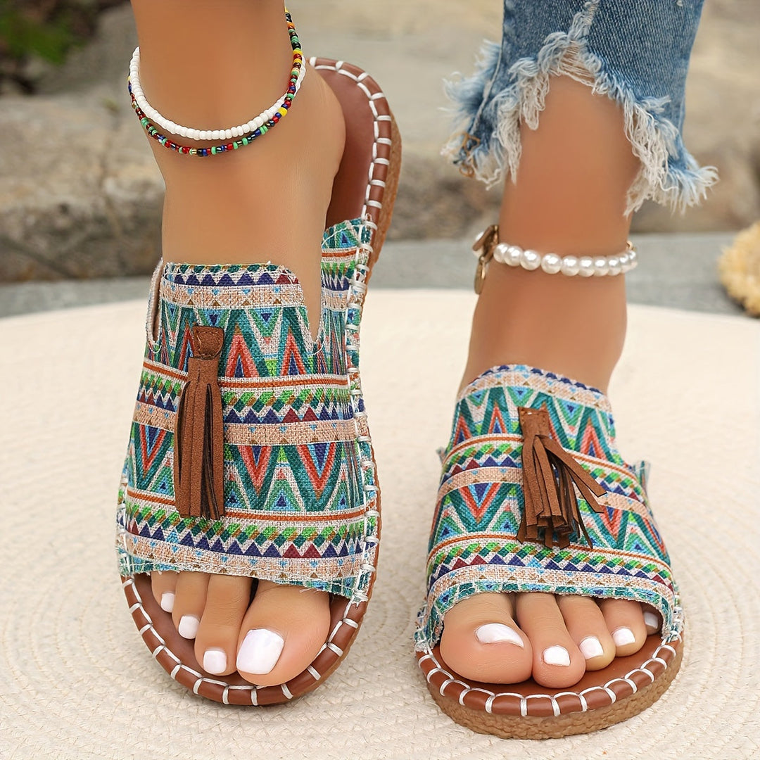 Rosaline | Mocasines Bohemios con Flecos y Comodidad Artesanal