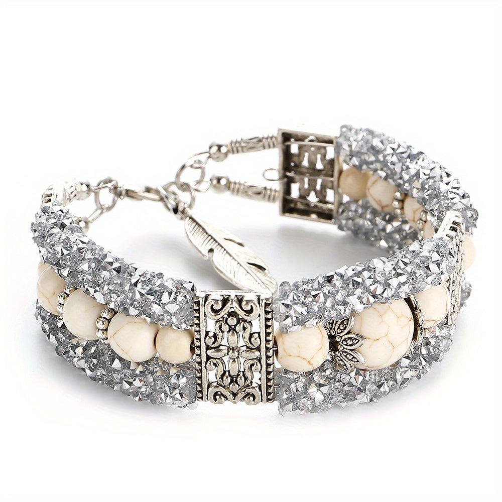 Jessae | Pulsera de Piedras Naturales con Estilo Artesanal y Energía Natural