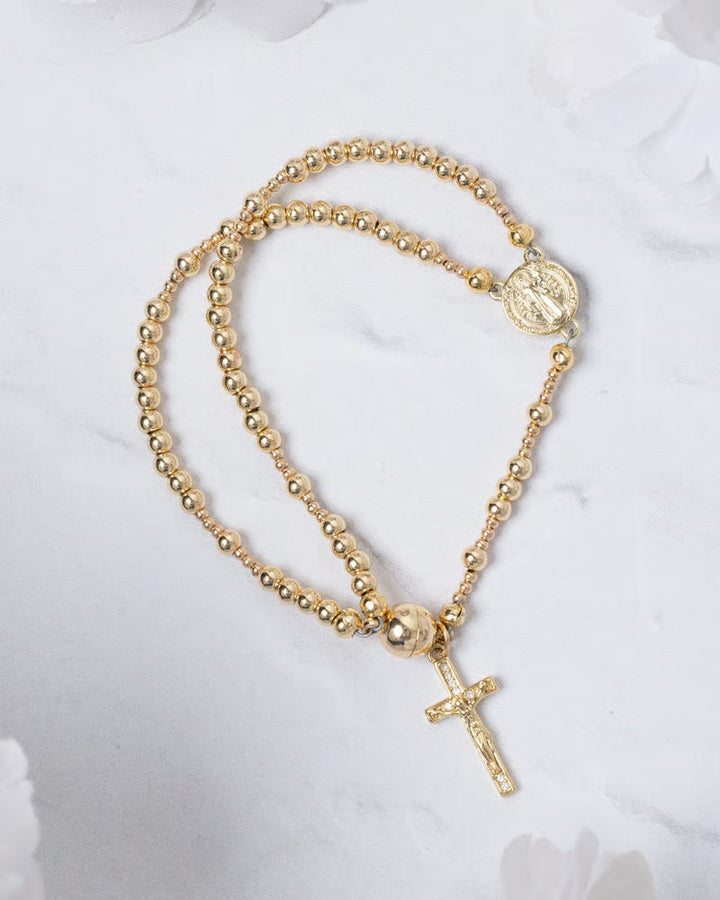 Ysolde | Pulsera de Cuentas con Diseño Clásico y Estilo Espiritual