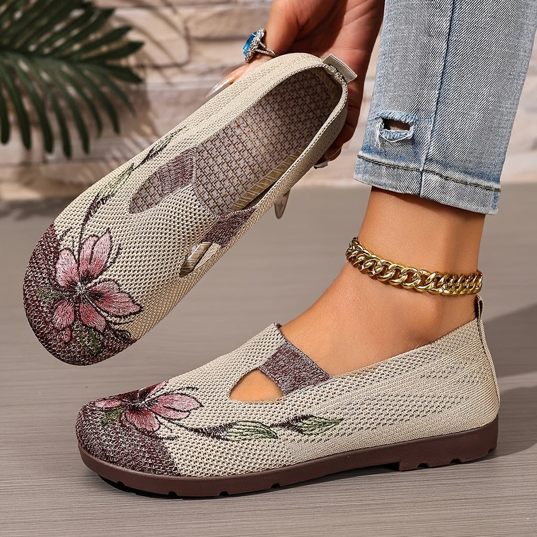 Liora | Zapatos de mujer, transpirables, estéticos con bordado