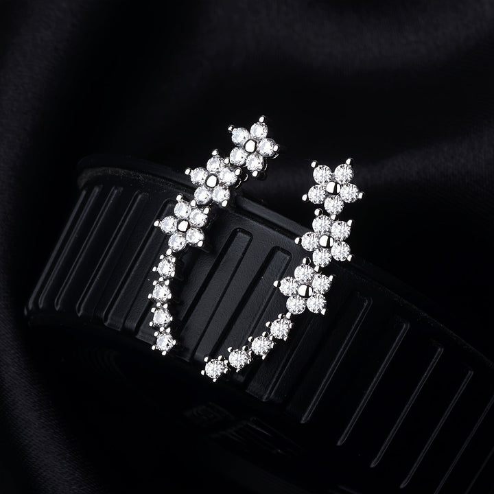 Soreya | Aretes Florales Elegantes con Estilo Atemporal