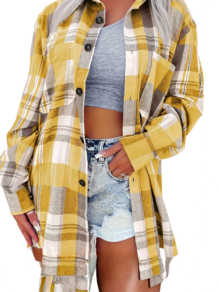 Gwendolyn | Camisa Ligera de Manga Larga con Estilo Elegante de Verano