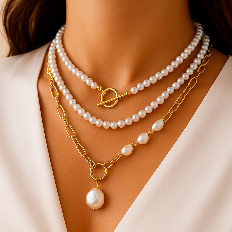 Una | Collar Perla Infinity