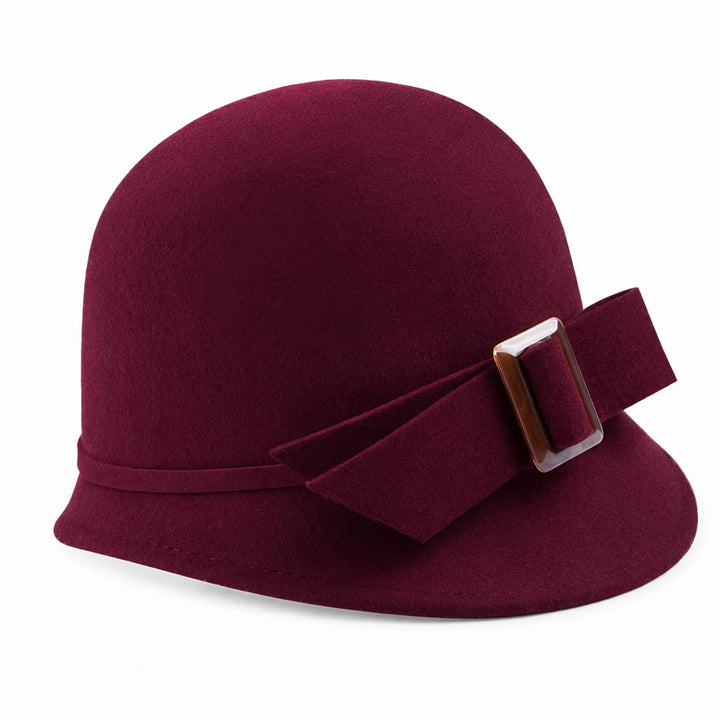 Aubrielle | Sombrero Cloche de Estilo Vintage