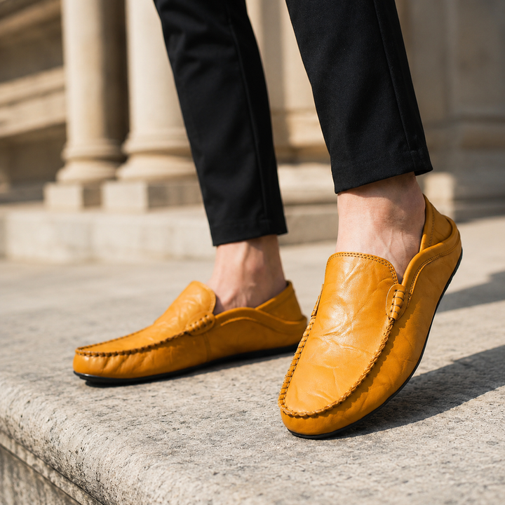 Colter | Mocasines de Cuero con Diseño Clásico y Comodidad Elegante
