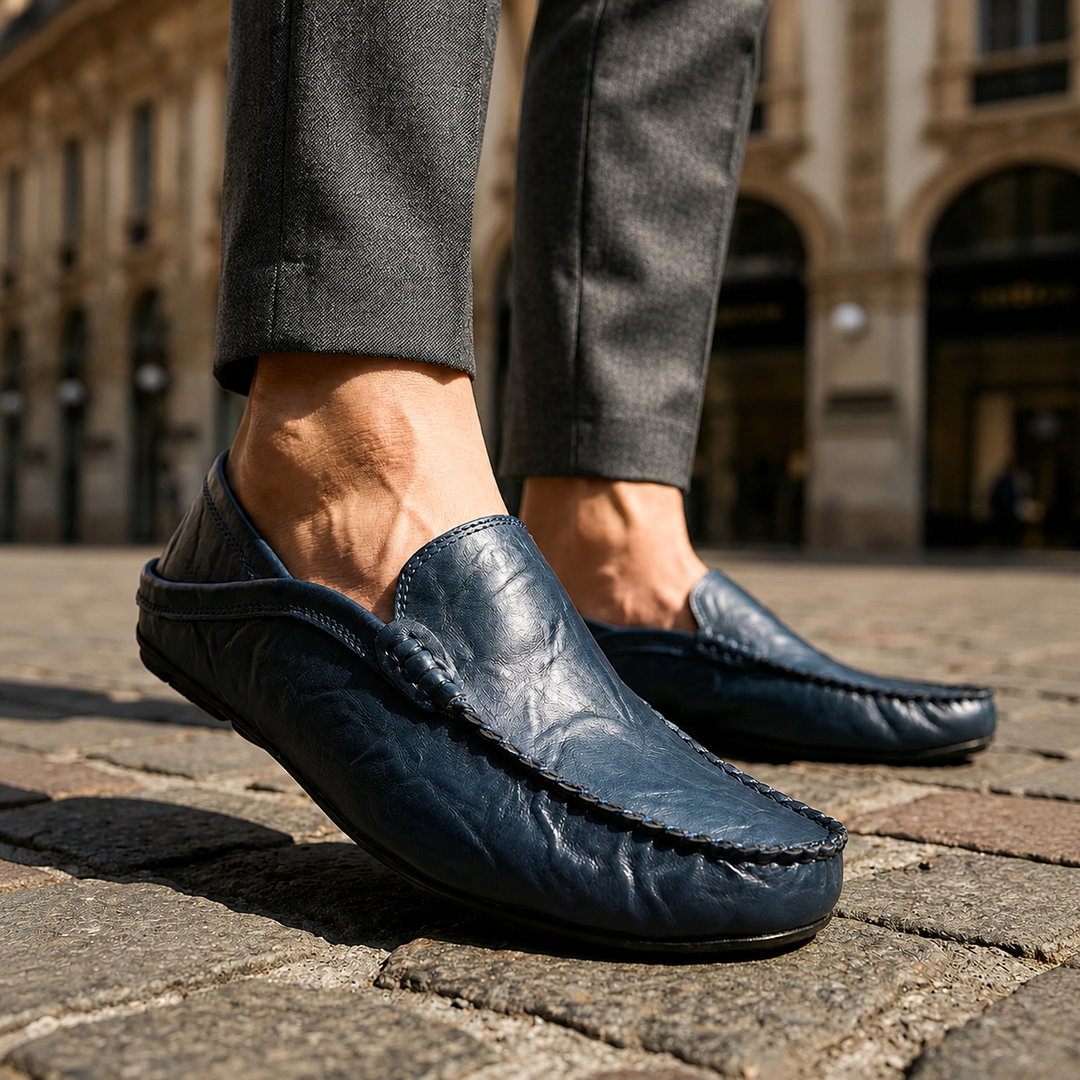 Colter | Mocasines de Cuero con Diseño Clásico y Comodidad Elegante