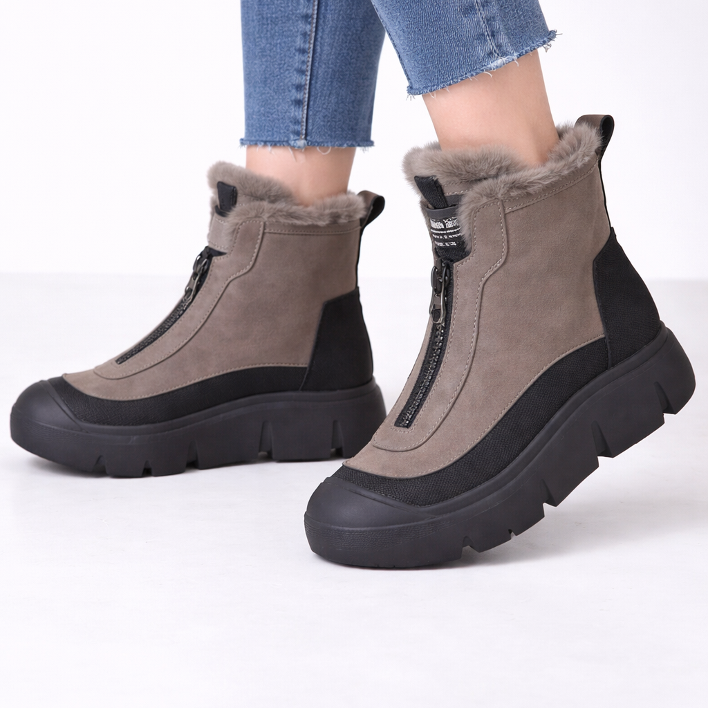 Evorae | Botas de Nieve Impermeables con Cierre