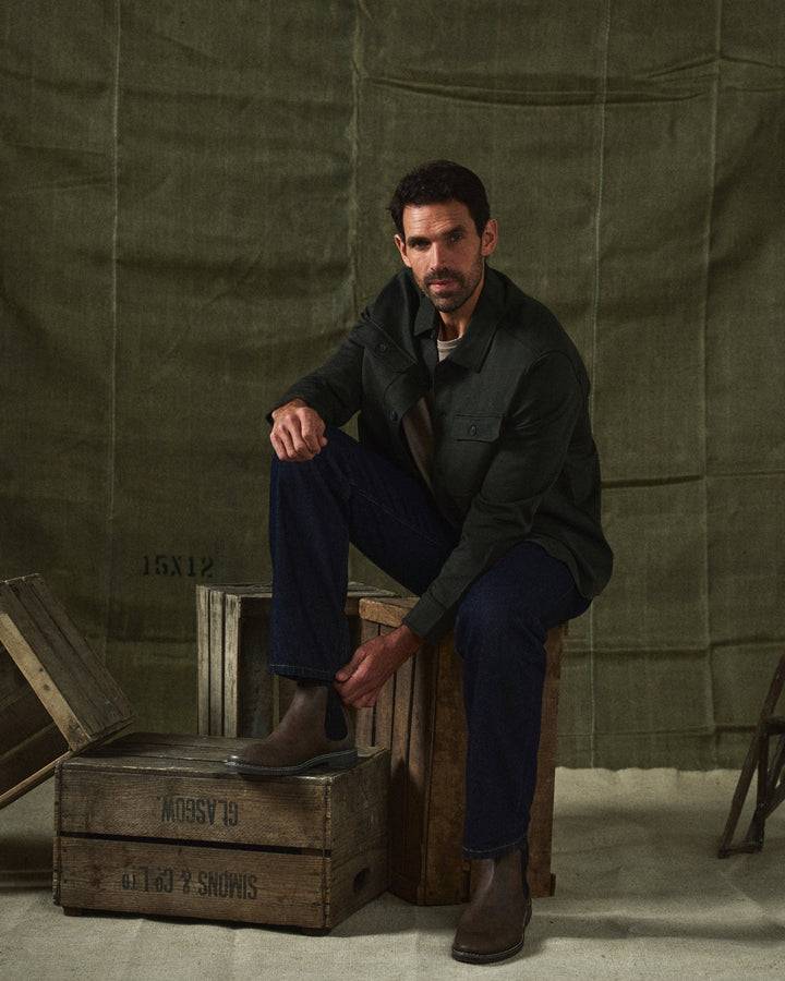 Iveron | Botas Chelsea de Cuero Elegantes para Hombre