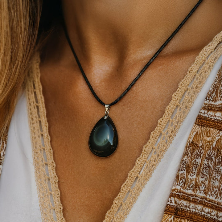 Skye | Pendentif en Obsidienne Oeil Céleste