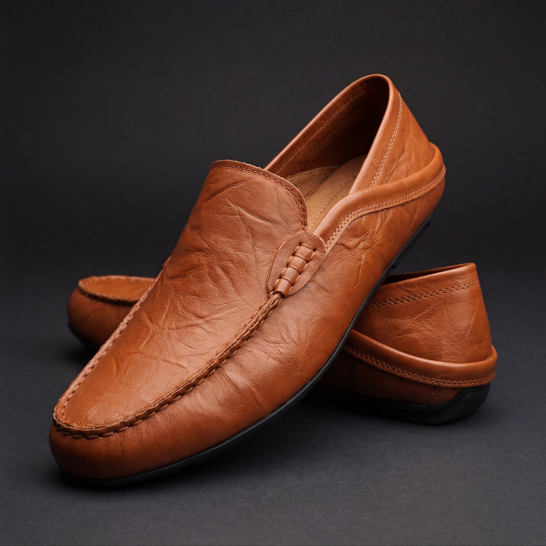 Colter | Mocasines de Cuero con Diseño Clásico y Comodidad Elegante