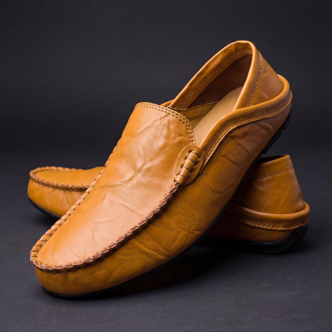 Colter | Mocasines de Cuero con Diseño Clásico y Comodidad Elegante