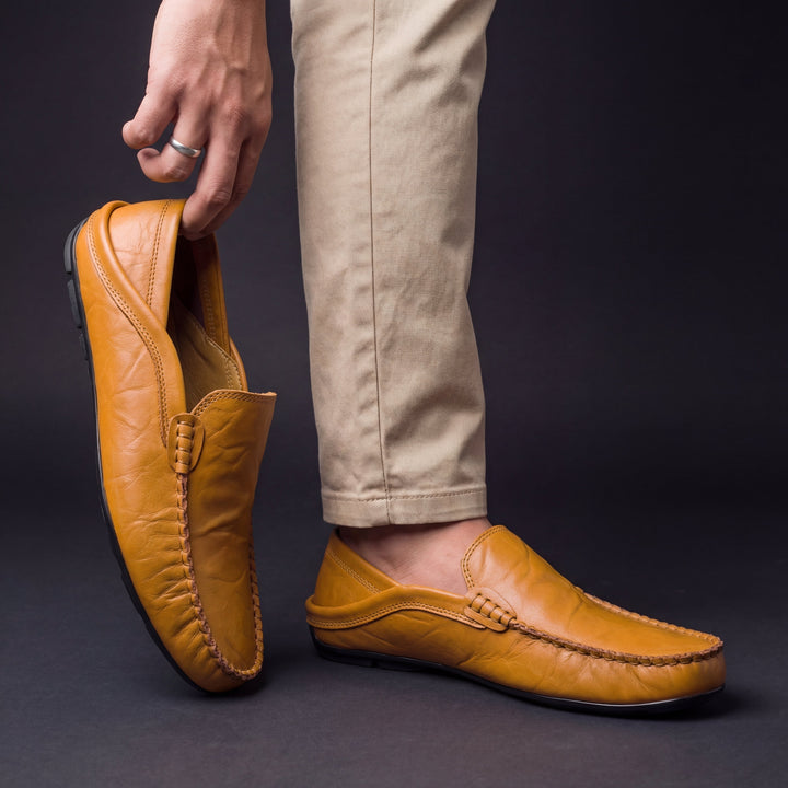 Colter | Mocasines de Cuero con Diseño Clásico y Comodidad Elegante
