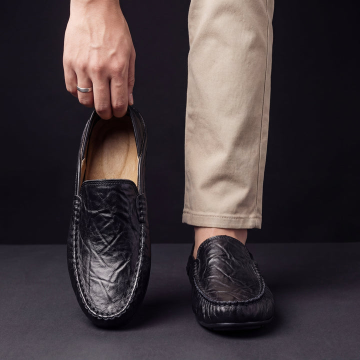Colter | Mocasines de Cuero con Diseño Clásico y Comodidad Elegante